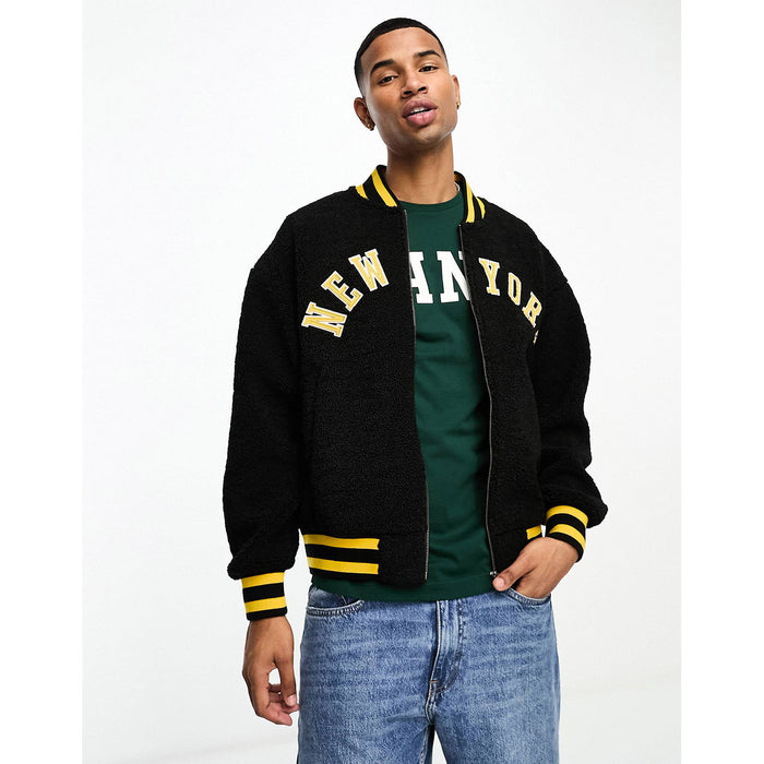 Men’s Wool Letterman Jacket