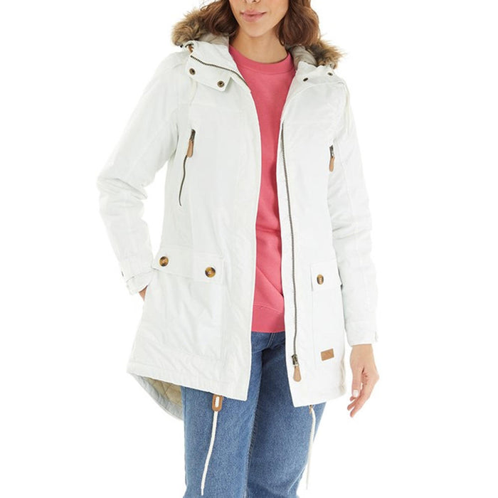 Women's Thick Fleece-Lined Winter Parka Jacket