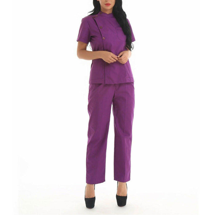 New Fashion Medical Uniforms Women Scrubs Set Professional Manufacture Soft Fabric Made Hospital Nursing Scrub