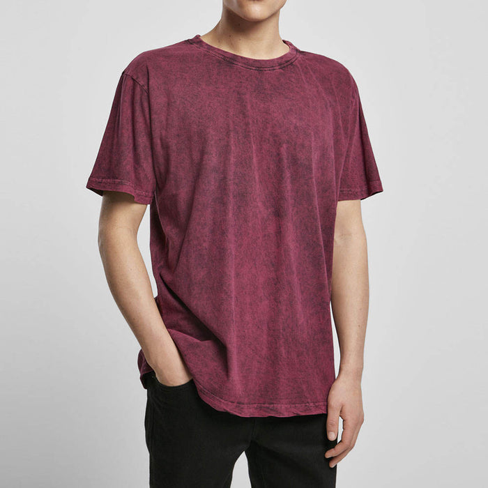 New Style Quick Dry Oversized Men Acid Wash T- Shirts
