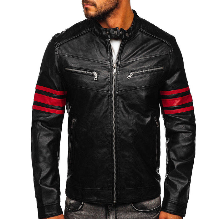 Most Popular Quality Custom Breathable Men Leather Jacket Fully Customized Genuine Cowhide Men Leather Jackets