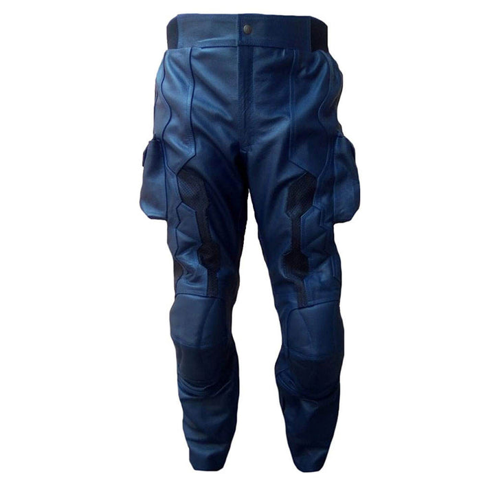 Best Quality Genuine Leather Men Wear Pants Solid Leather Pants