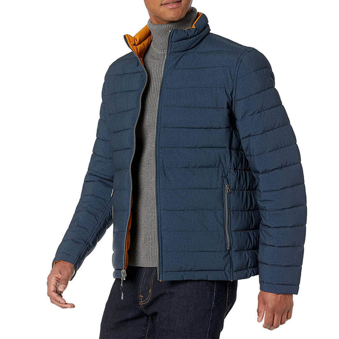 Quilted Insulated Windproof Puffer Jacket