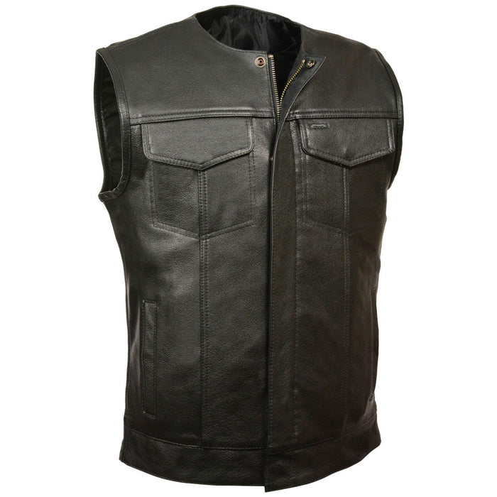 Premium Quality New Fashion New Design Breathable Leather Vest