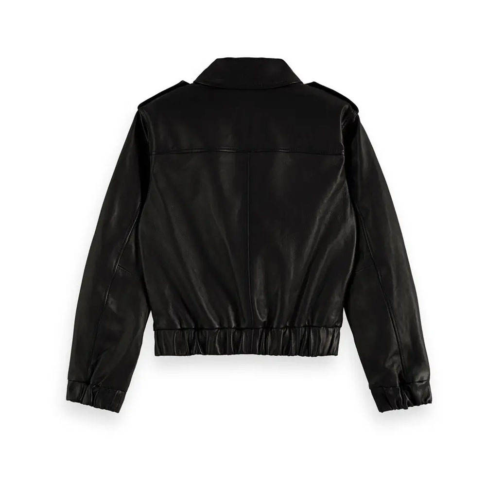 Winter Wear Women Leather Jacket for Casual Use Premium Quality Fashion Front Zip Women Leather Jackets for Ladies