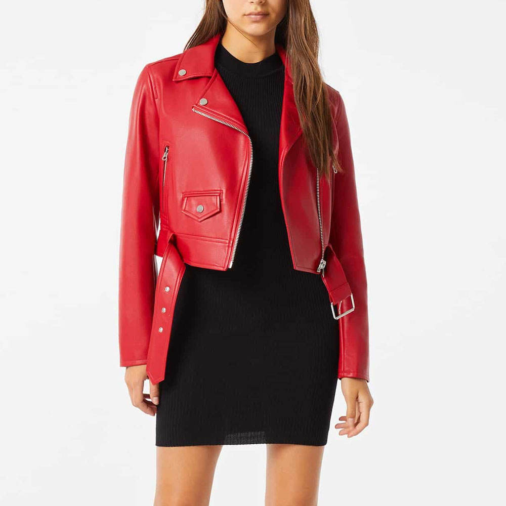 2026 New Arrival Leather Jacket 100% Top High Quality Leather Jacket for Women's