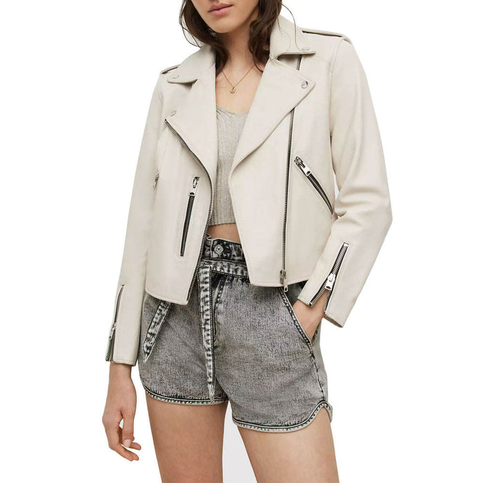 Fashion PU Leather Jacket for Women Winter Wear Leather Jacket