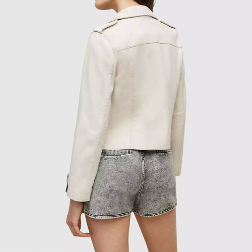 Fashion PU Leather Jacket for Women Winter Wear Leather Jacket