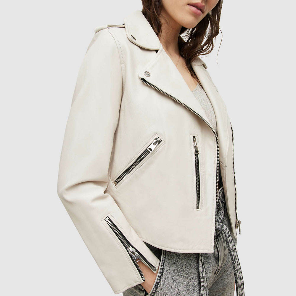 Fashion PU Leather Jacket for Women Winter Wear Leather Jacket