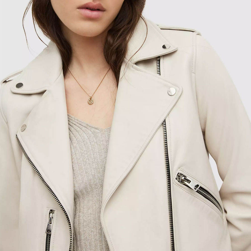 Fashion PU Leather Jacket for Women Winter Wear Leather Jacket