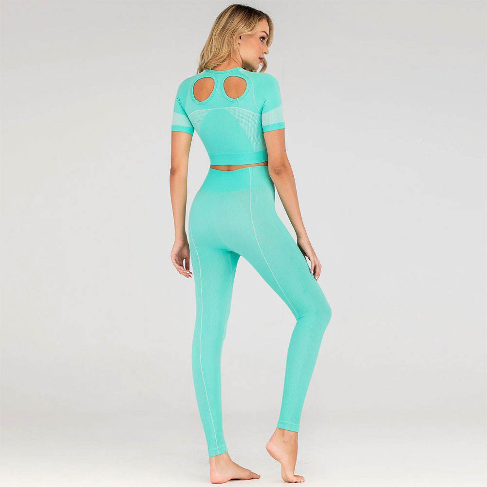 Custom Workout Gym Clothing Women Yoga Set Quick Dry Yoga Set  Fitness Yoga Set