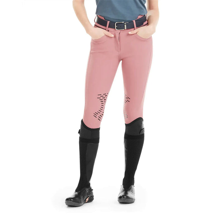 Solid Color Quick Dry High Quality Equestrian Leggings / Reasonable ice Custom Made Latest Design Women Equestrian Breeches