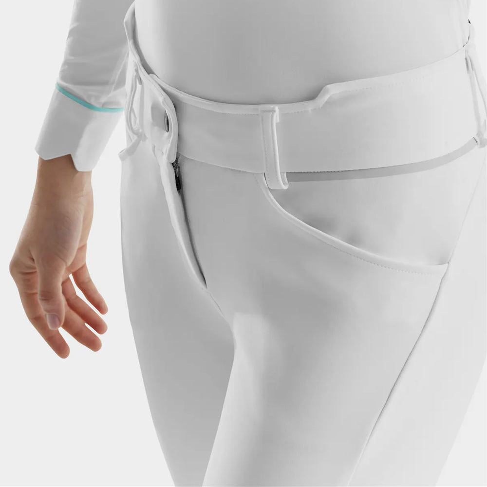 High Quality Women Stretchy Equestrian Breeches / Women Equestrian Clothing Riding Leggings Wholesale Ladies Breeches