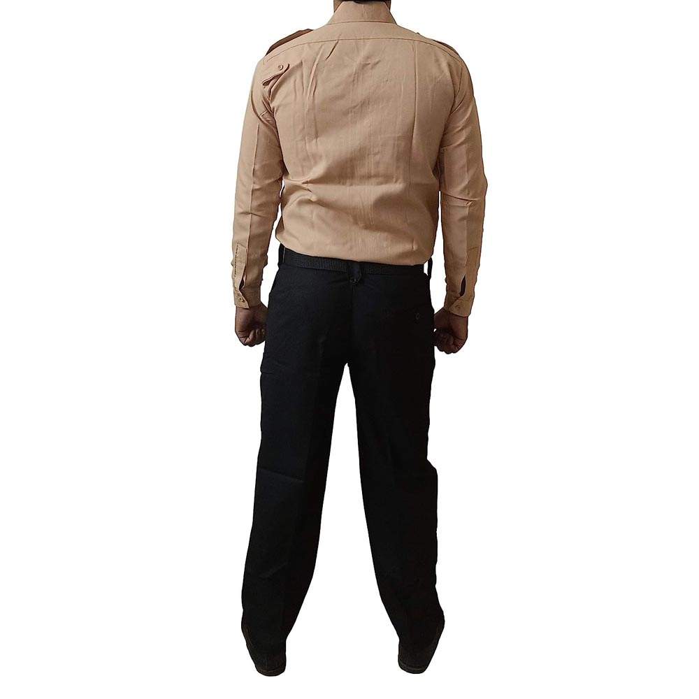 Best Quality Guard Wear Men Security Uniforms  Long Sleeves Loose Fitted Men Security Uniform