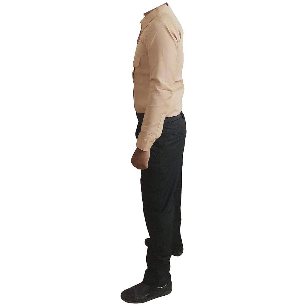 Best Quality Guard Wear Men Security Uniforms  Long Sleeves Loose Fitted Men Security Uniform