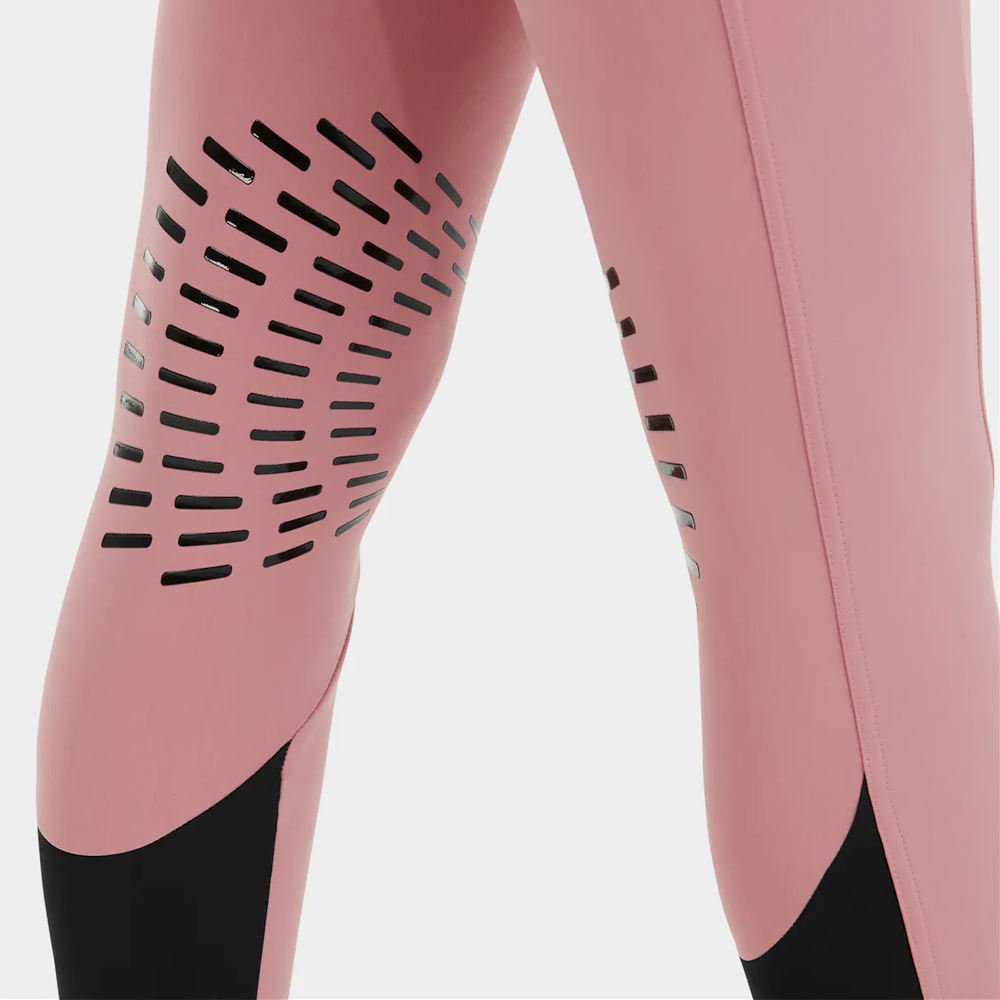 Solid Color Quick Dry High Quality Equestrian Leggings / Reasonable ice Custom Made Latest Design Women Equestrian Breeches