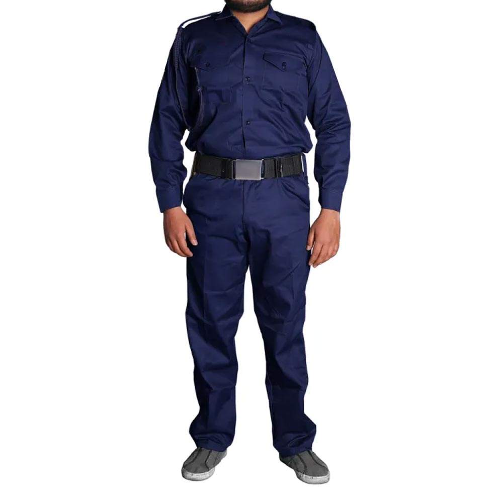Best Material Comfortable Men Security Uniform / Professional Quick Dry Breathable  Security Uniform