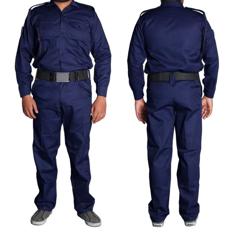 Best Material Comfortable Men Security Uniform / Professional Quick Dry Breathable  Security Uniform
