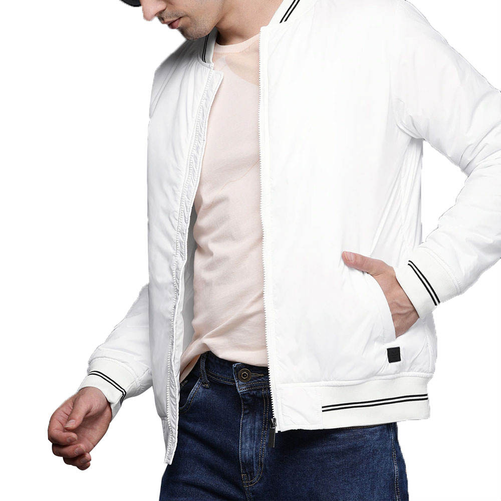 Men’s Premium Oversized Wool-Blend Varsity Jacket