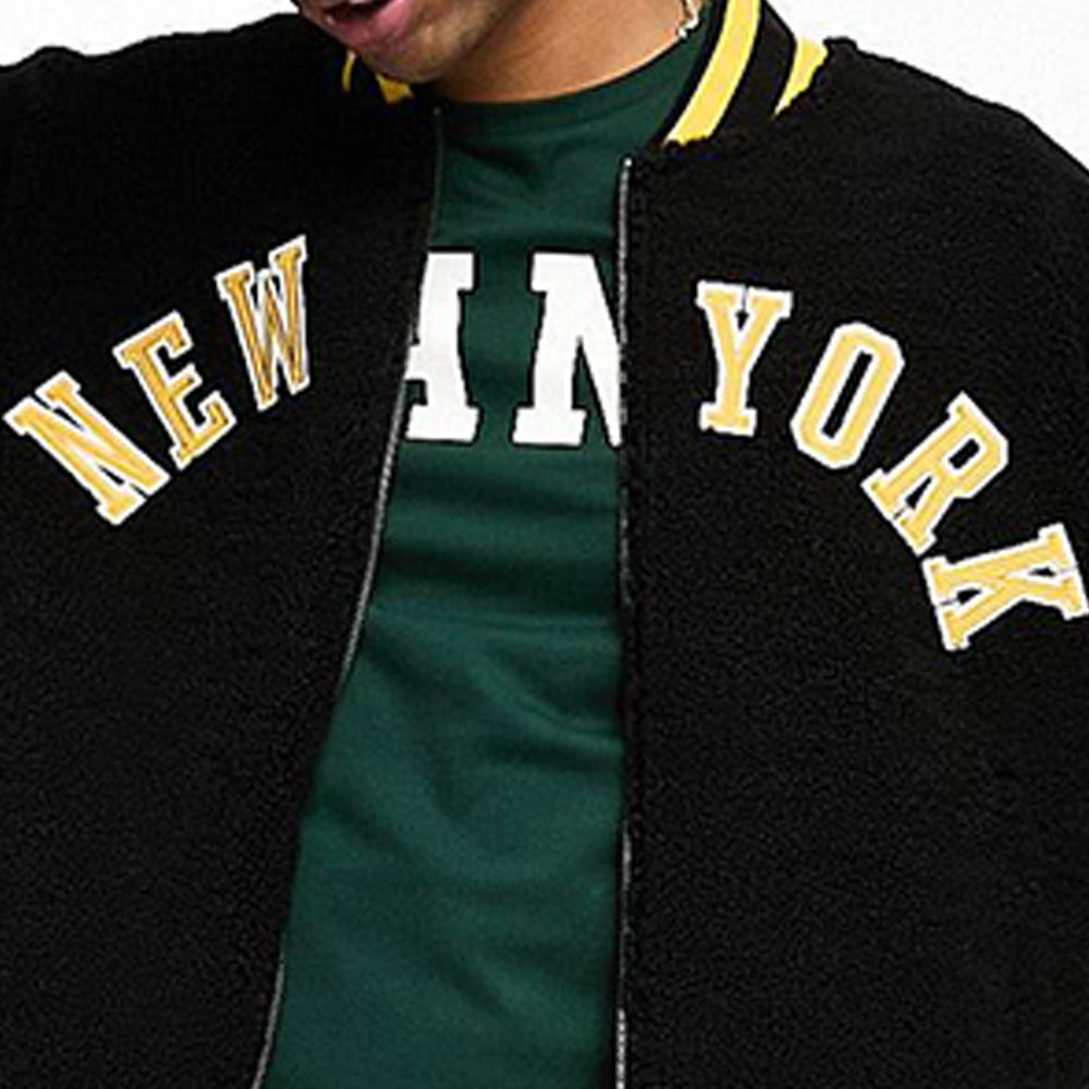 Men’s Wool Letterman Jacket