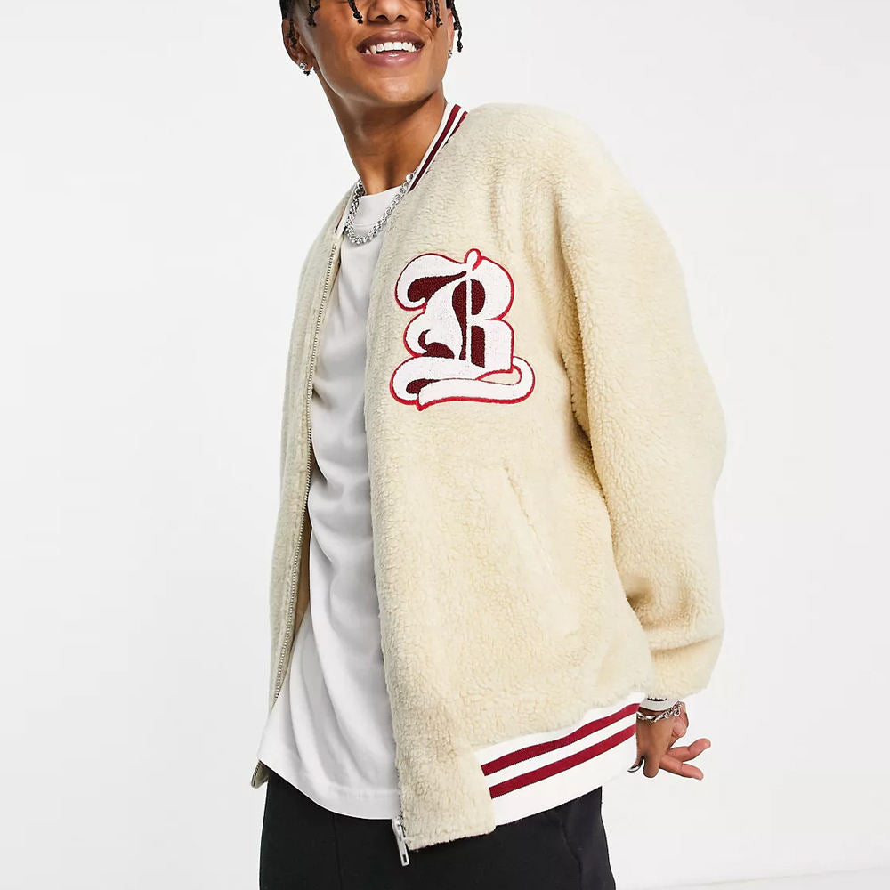 Men’s Lightweight Sherpa Fleece Jacket