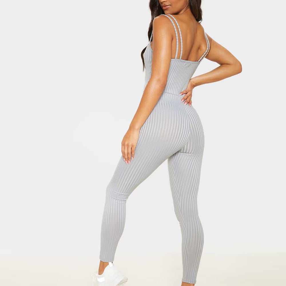 Women’s Long Sleeve Casual Jumpsuit