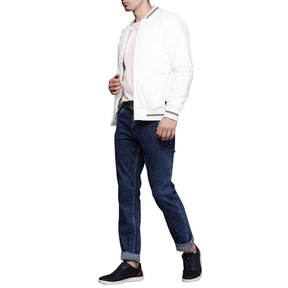 Men’s Premium Oversized Wool-Blend Varsity Jacket