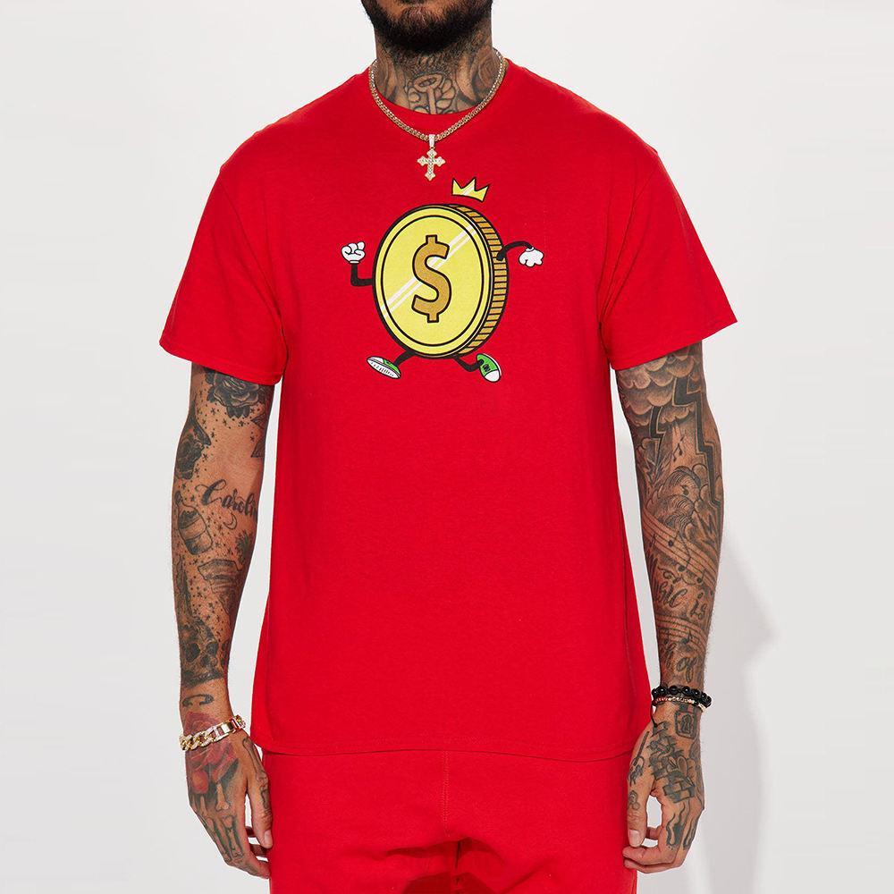 Men’s Cotton  – Anti-Wrinkle T-Shirt