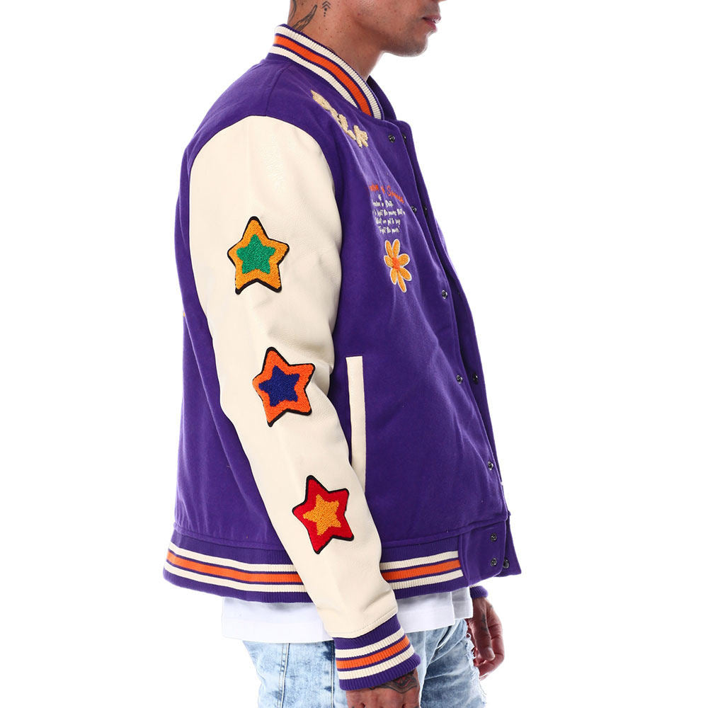 Men’s Letterman Varsity Jacket