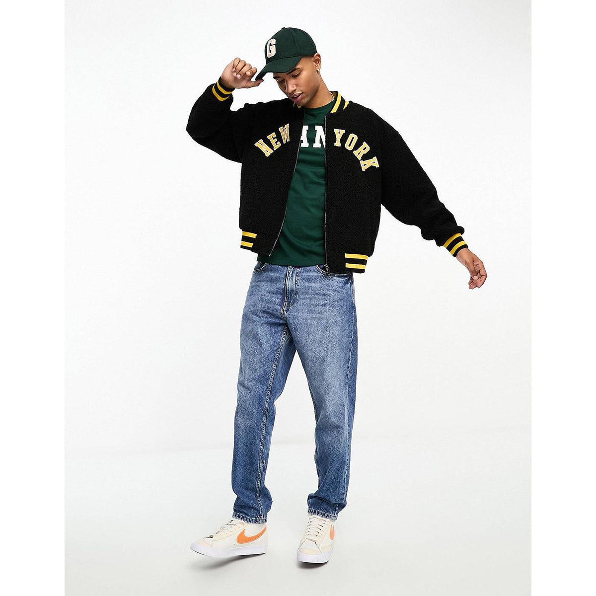 Men’s Wool Letterman Jacket