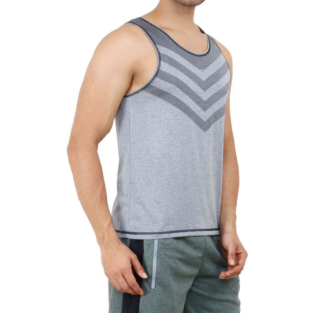 Men’s Ribbed Cotton Gym Vest