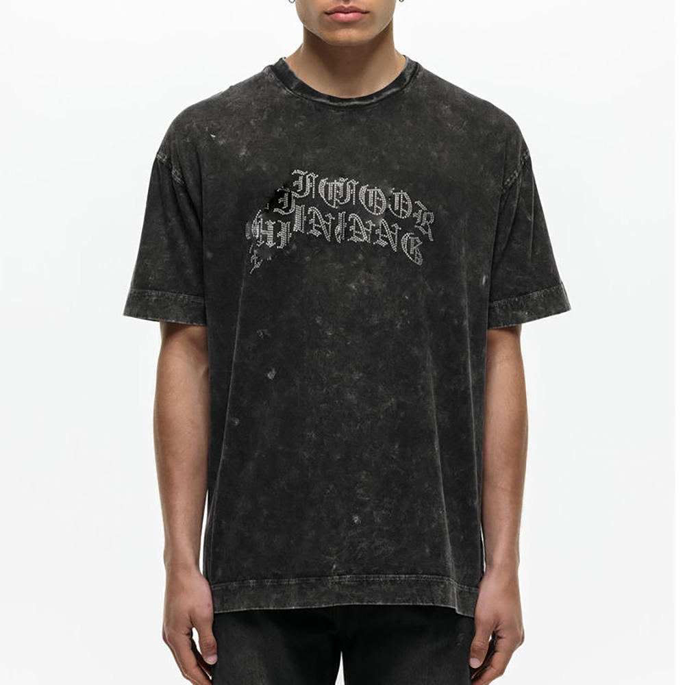 Men’s Vintage Acid Wash Oversized T-Shirt