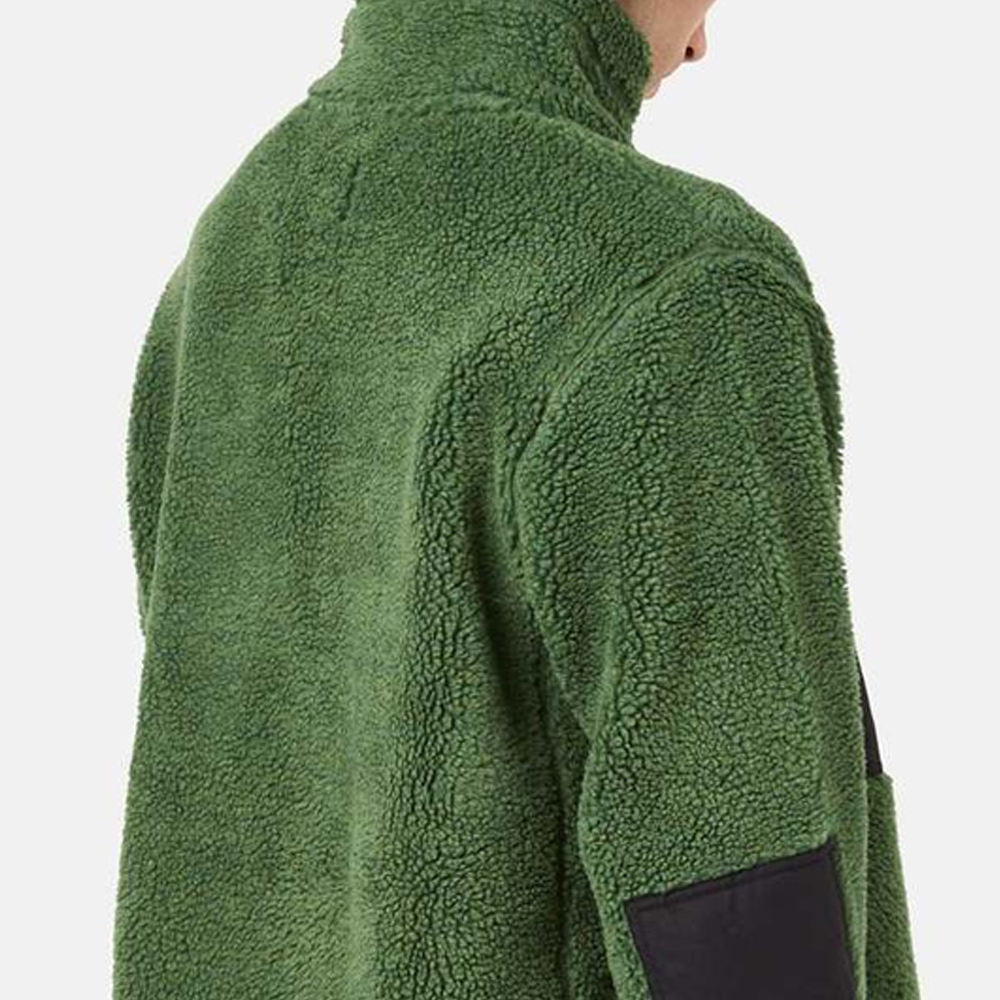Men’s Solid Color Sherpa Jacket