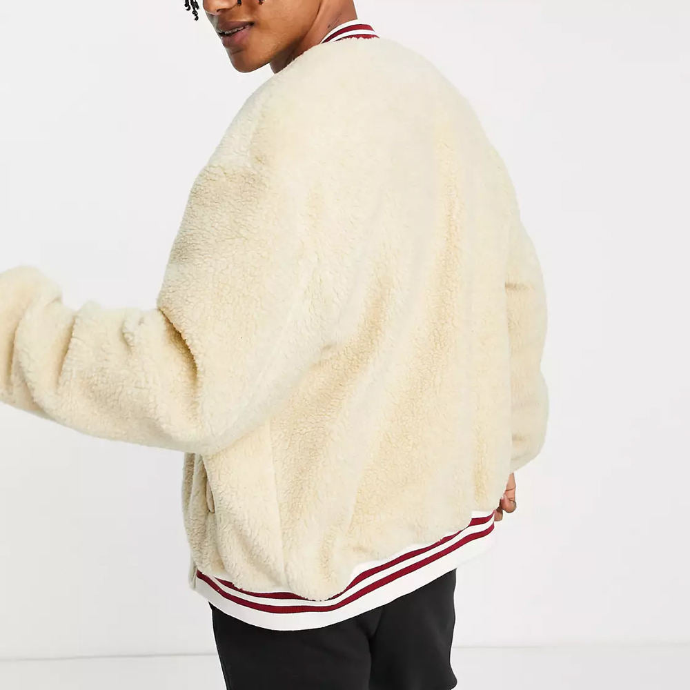 Men’s Lightweight Sherpa Fleece Jacket