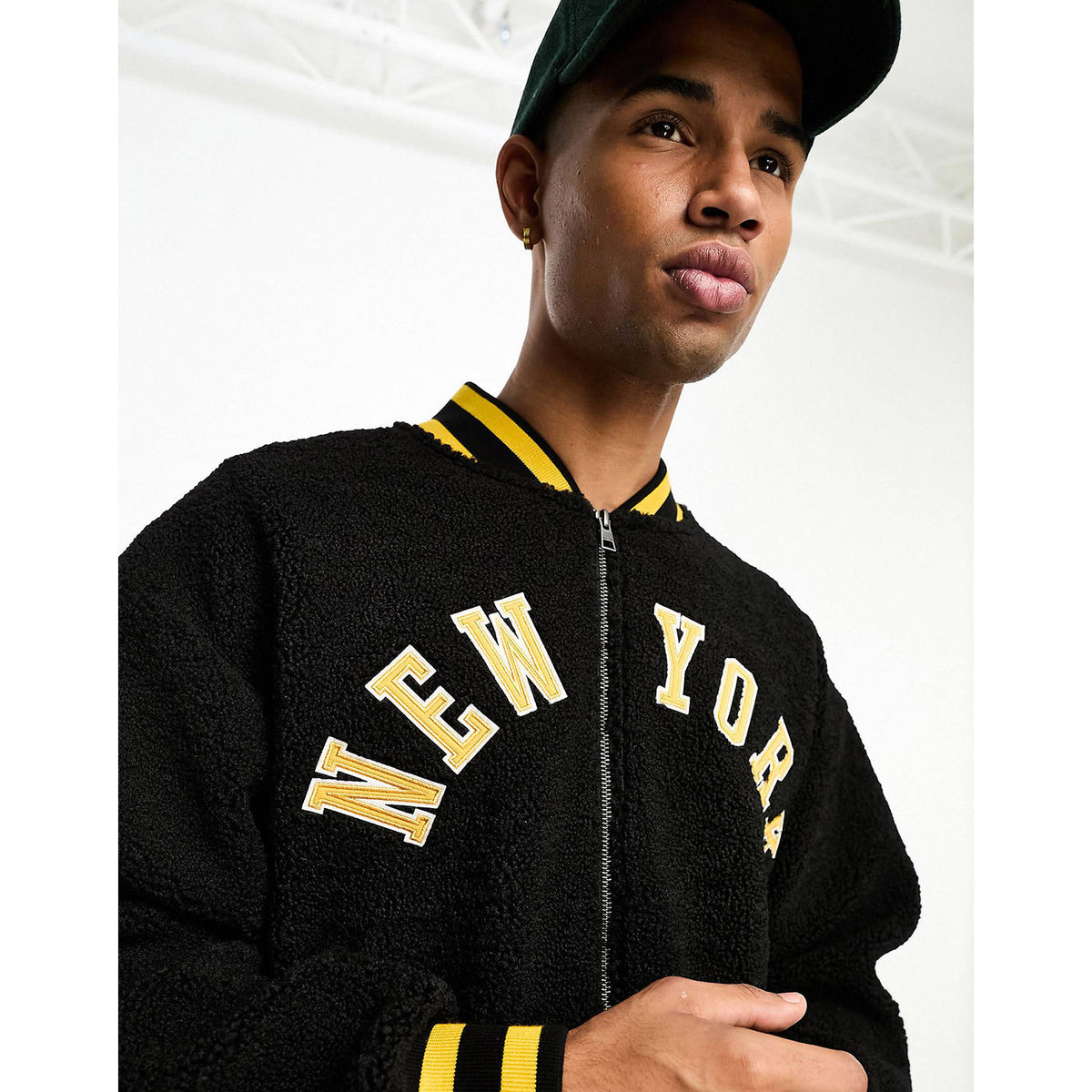 Men’s Wool Letterman Jacket