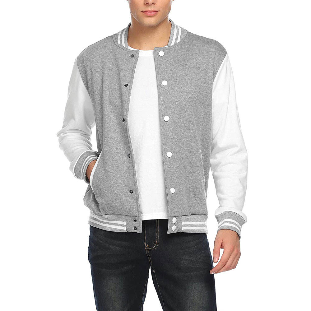 Men’s Signature Chenille Embroidered Varsity Jacket