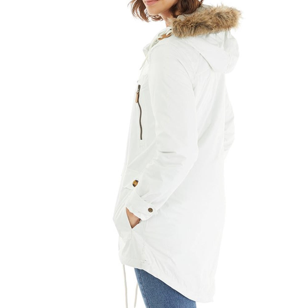 Women's Thick Fleece-Lined Winter Parka Jacket
