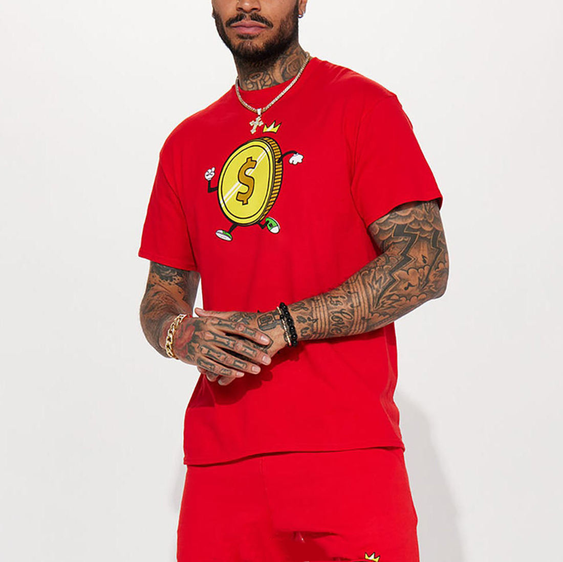 Men’s Cotton  – Anti-Wrinkle T-Shirt