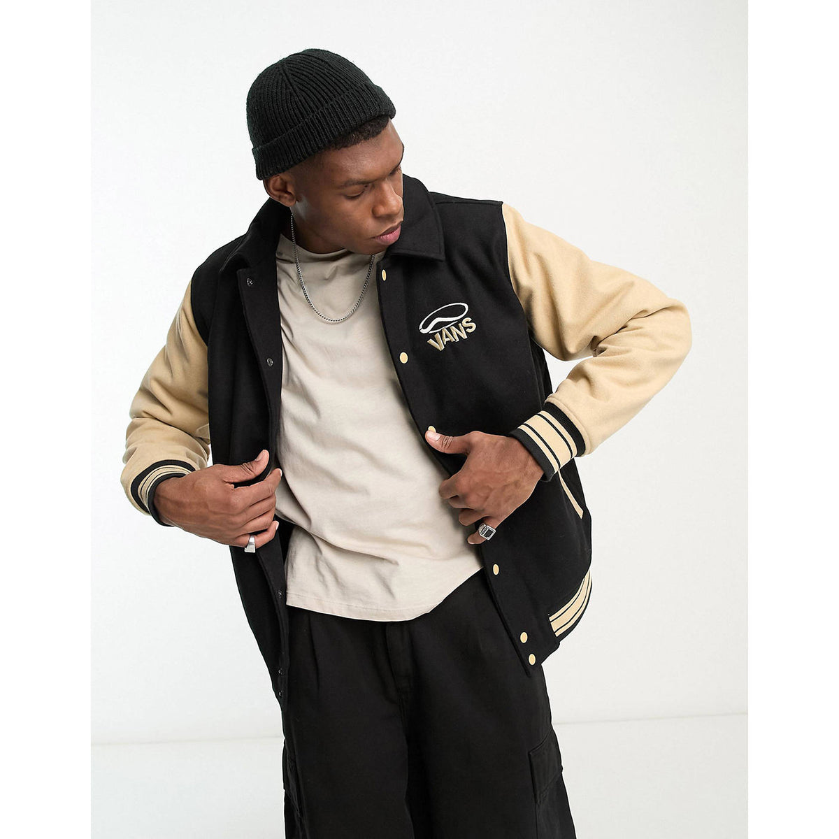 Men’s Custom Printed Letterman Jacket
