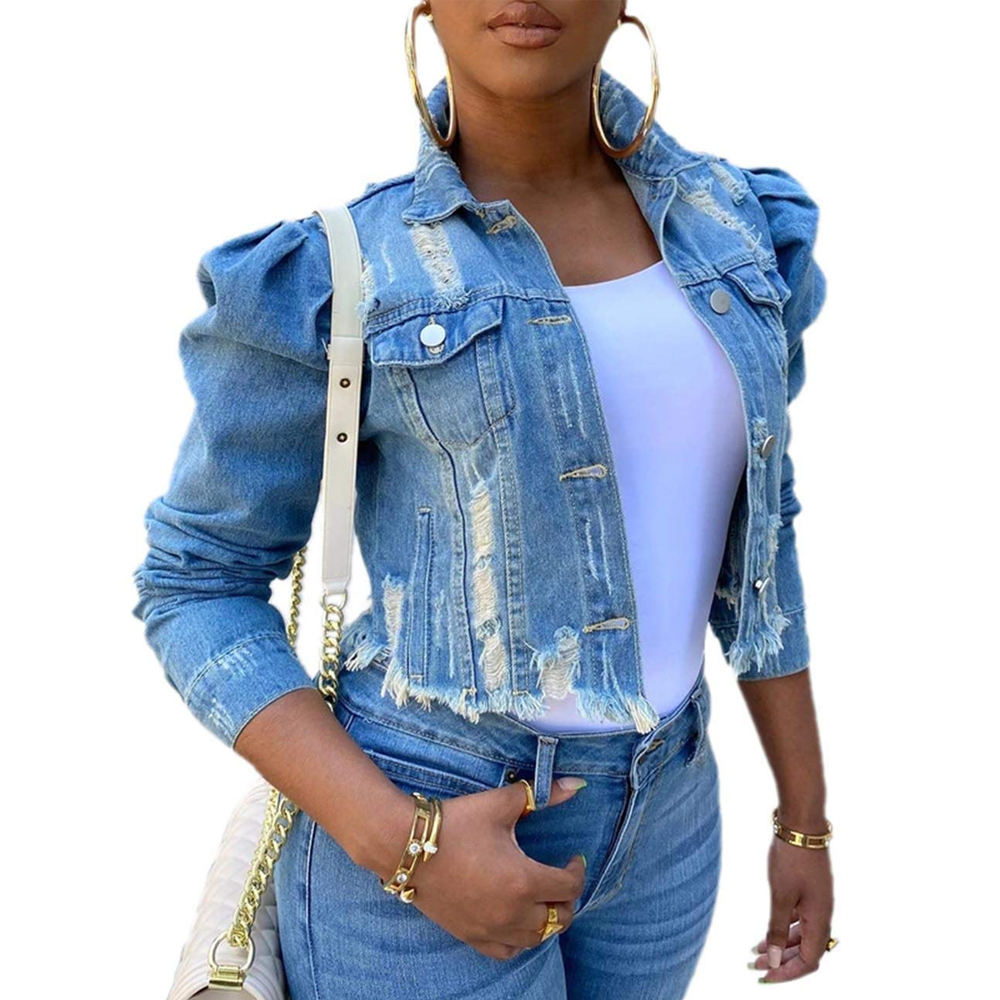 Women’s Cropped Denim Jacket