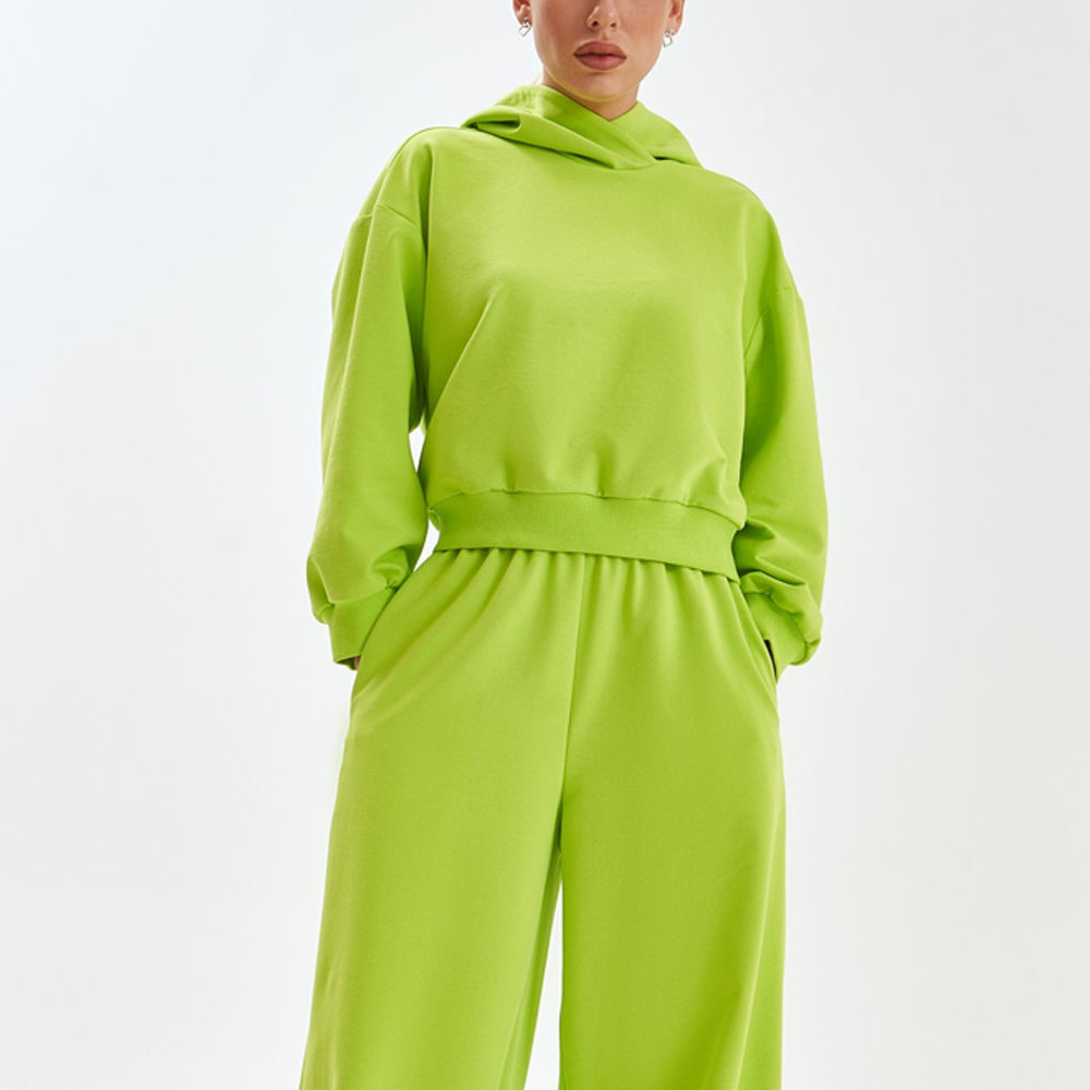 Women’s Printed Flared Tracksuit Set