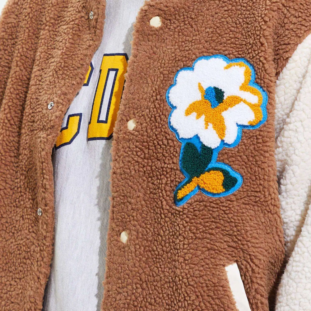 Men’s Sherpa Fleece Button Jacket
