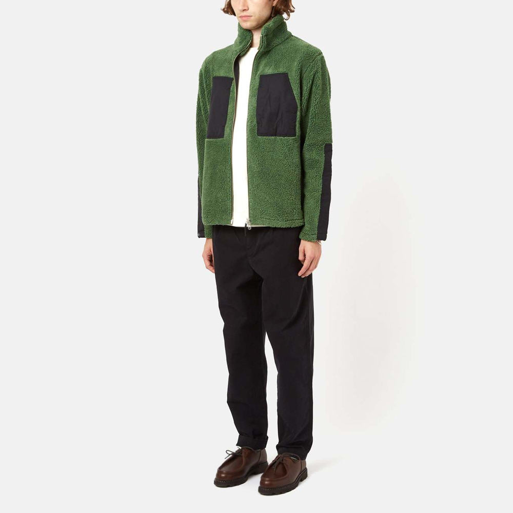 Men’s Solid Color Sherpa Jacket