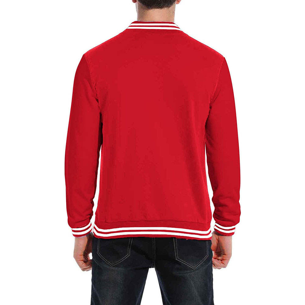 Men’s Premium Wool-Blend Varsity Jacket