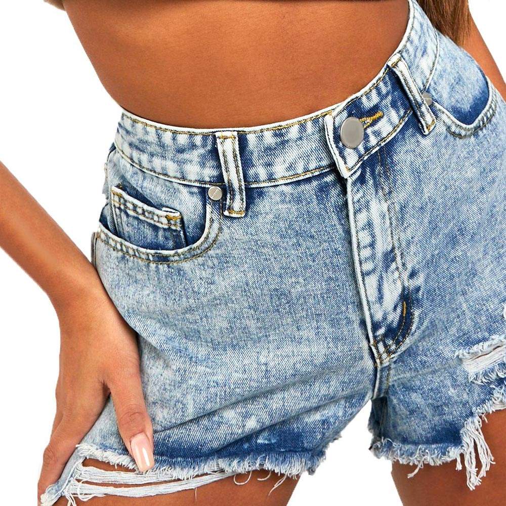 Women’s Acid Wash Athletic Shorts