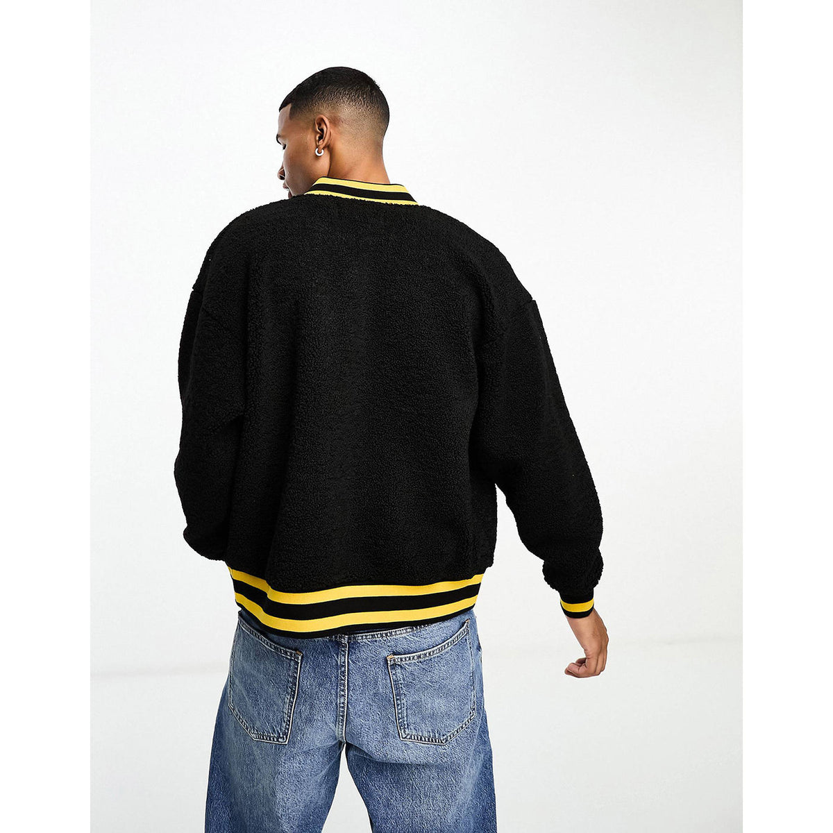 Men’s Wool Letterman Jacket