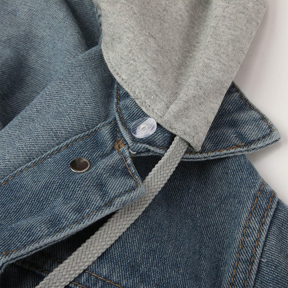 Women’s Hooded Denim Jacket