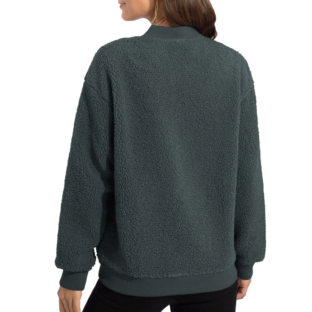 Women’s Full-Zip Sherpa Fleece Jacket
