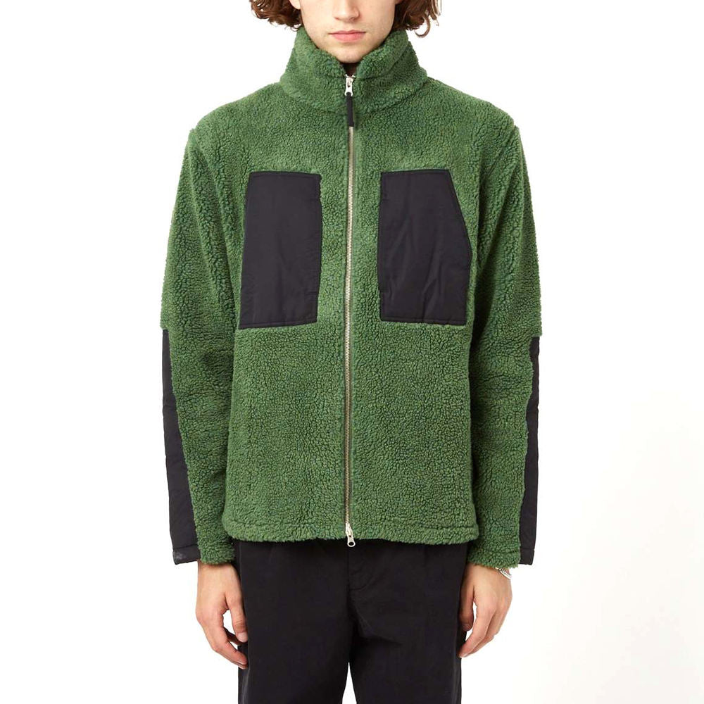 Men’s Solid Color Sherpa Jacket
