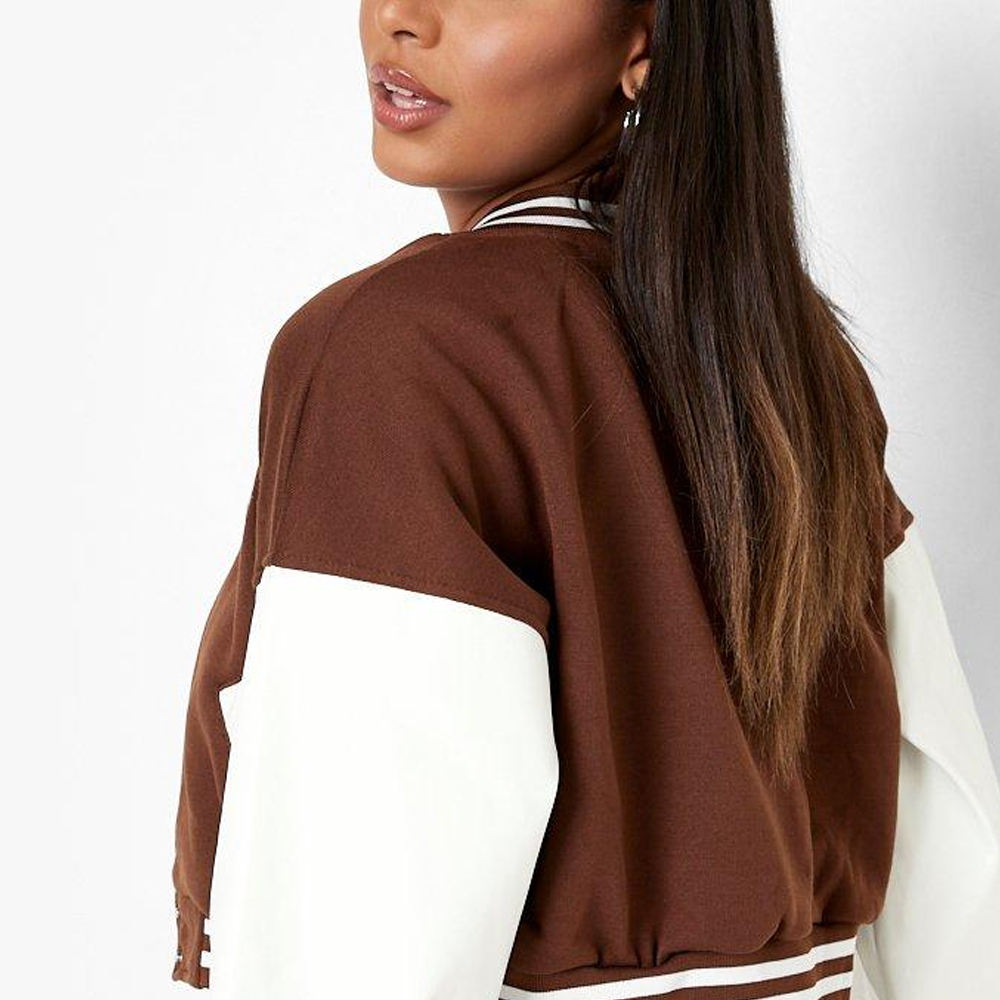 Women’s Cropped Varsity Jacket